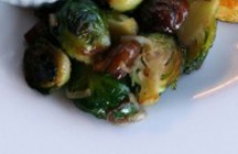 Maple-Glazed Brussels Sprouts with Chestnuts